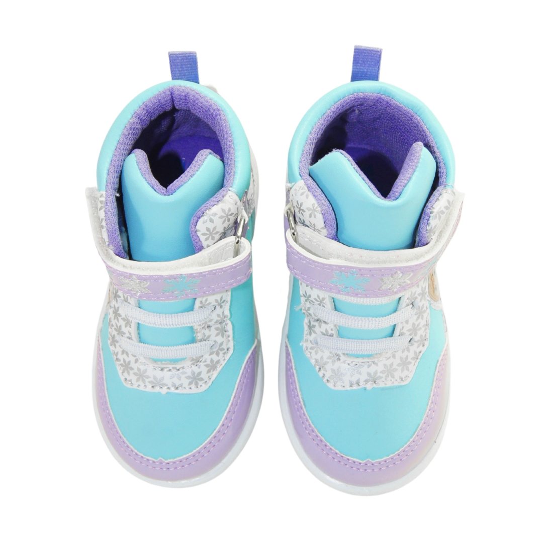 Tenis Bota Frozen Elsa Niña Disney Dana 14-19 Lila/menta