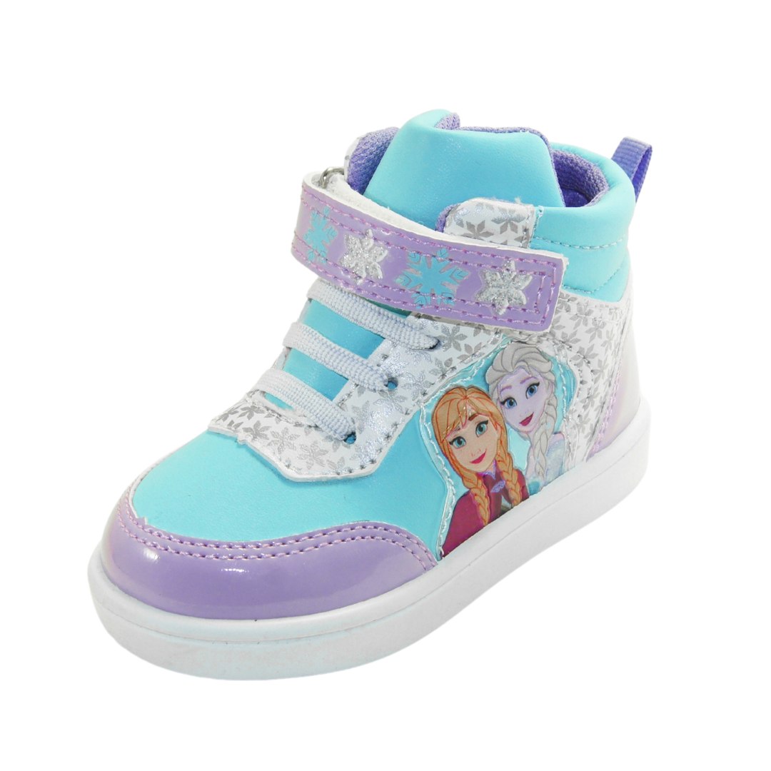 Tenis Bota Frozen Elsa Niña Disney Dana 14-19 Lila/menta