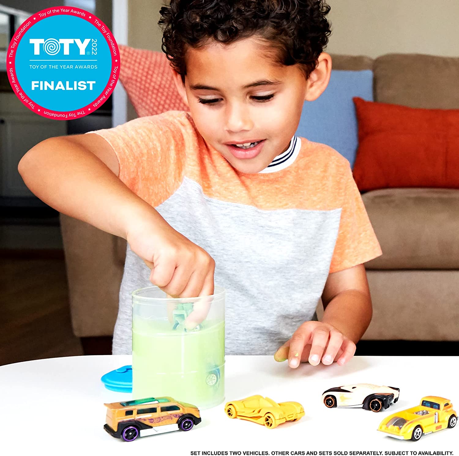 Hot Wheels 2 Pack Color Reveal Vehículos de Juguete