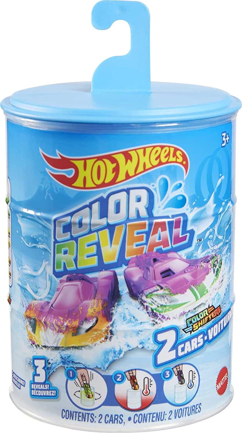 Hot Wheels 2 Pack Color Reveal Vehículos de Juguete