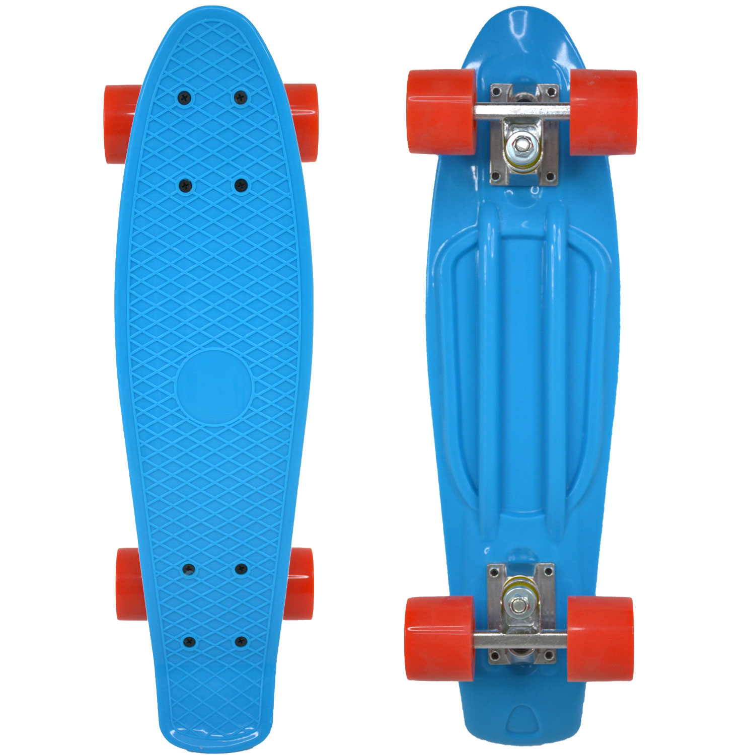 Patineta Penny Skate Clasica Antiderrapante Poliuretano Azul