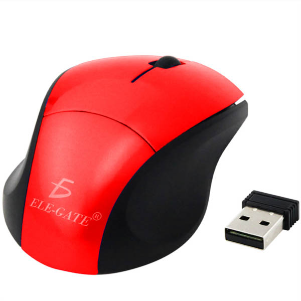 Mini Mouse Inalámbrico Óptico Para Laptop colores para elegir rojo, azul, negro