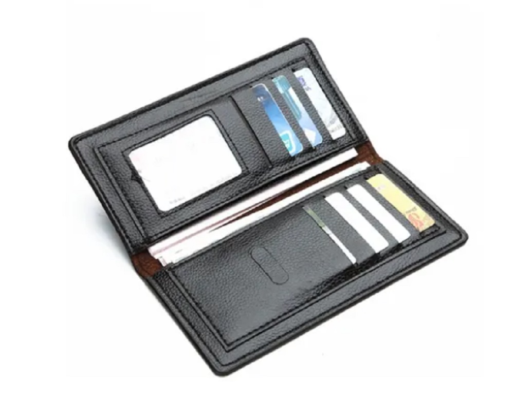 Cartera Larga De Estilo Empresarial De Moda Para Hombre