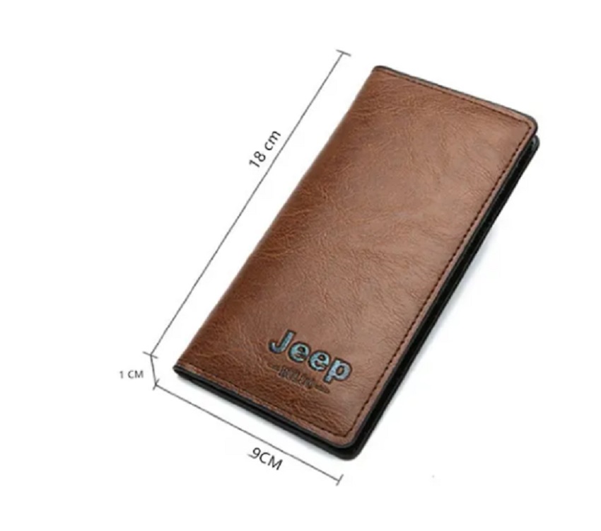 Cartera Larga De Estilo Empresarial De Moda Para Hombre