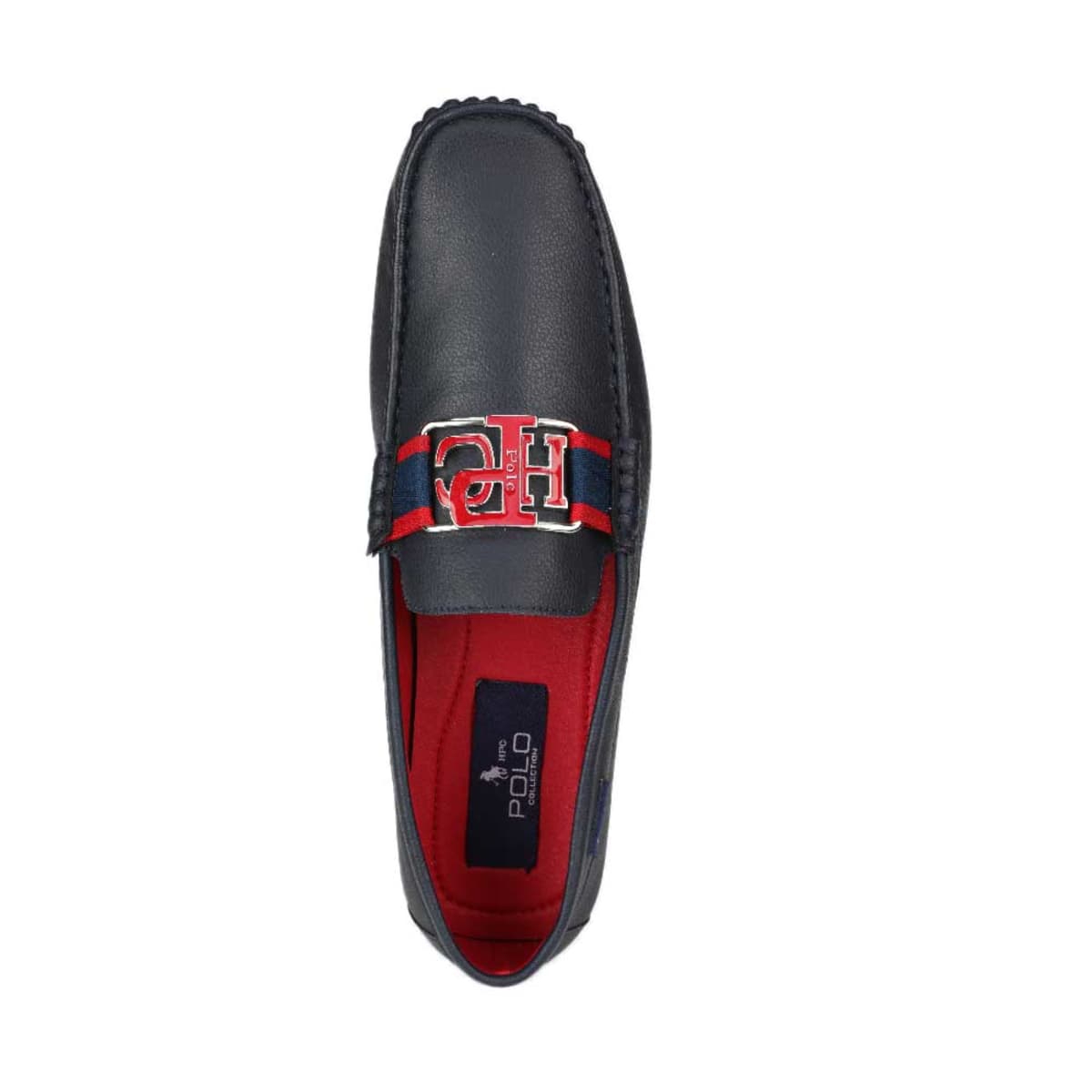 Calzado casual choclo HPC Polo 6711 para hombre, azul marino, mod. 1003141