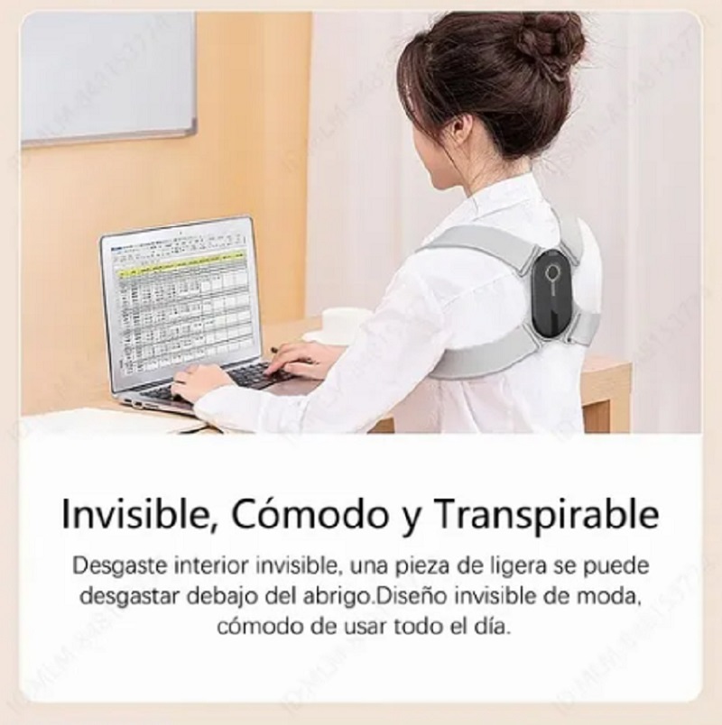 Corrector De Postura Con Recordatorio De Sensor Inteligente