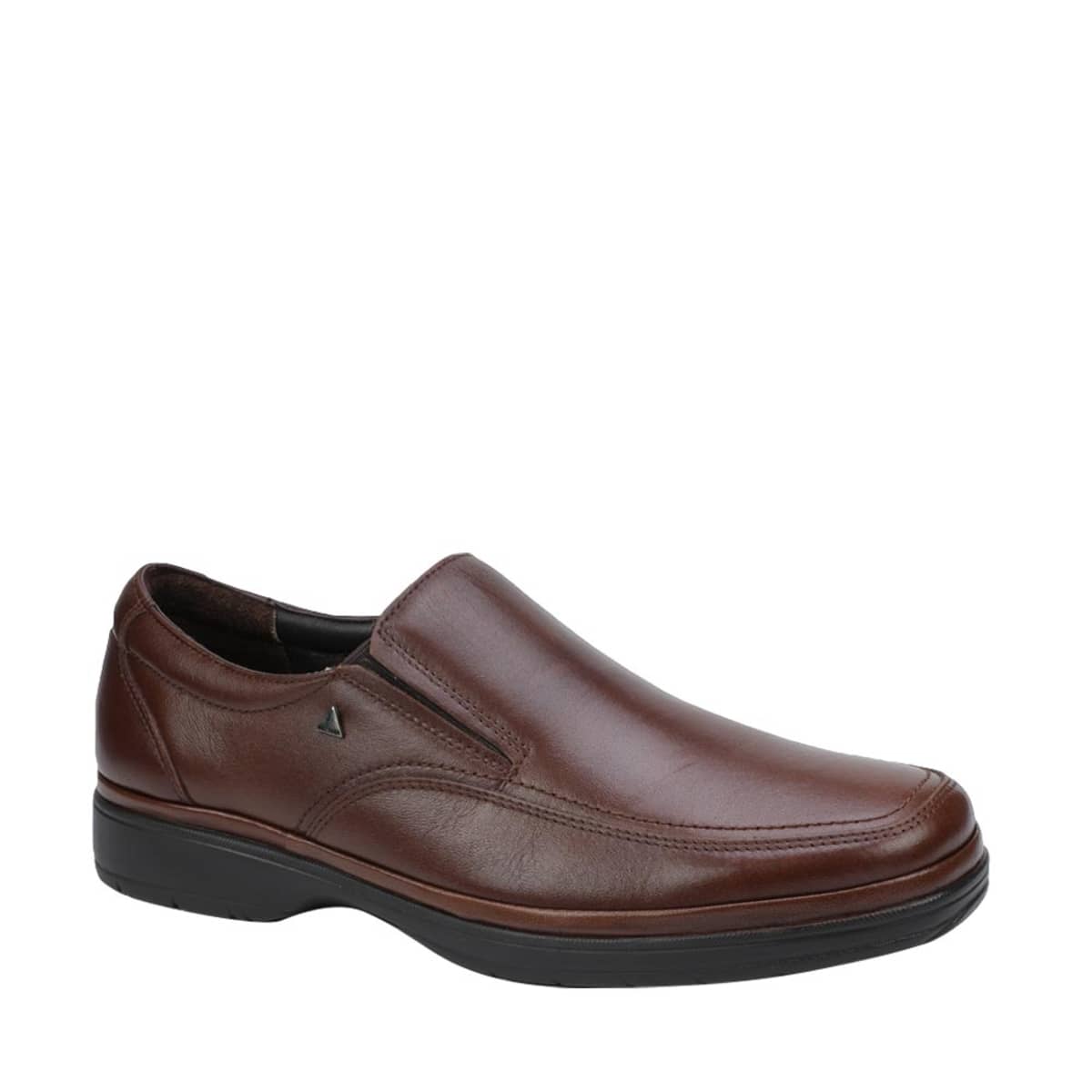 Par de zapatos marca Calzado Pazstor confort, para pie diabético, color café, mod. 1003148