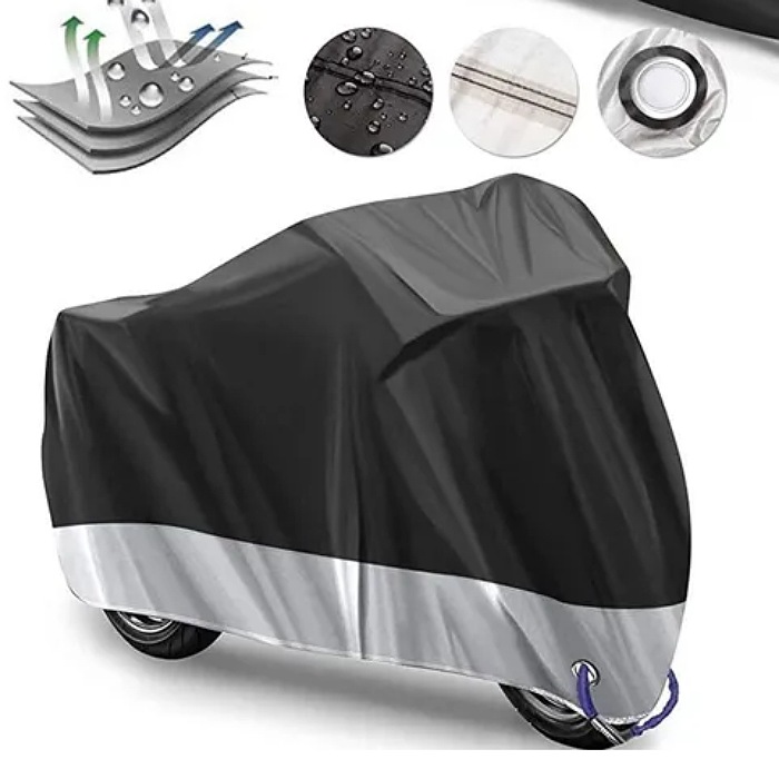 Bolsa Impermeable Para Moto/ Funda De Motocicleta Talla Xl