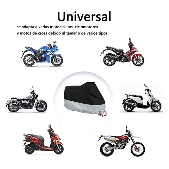 Bolsa Impermeable Para Moto/ Funda De Motocicleta Talla Xl
