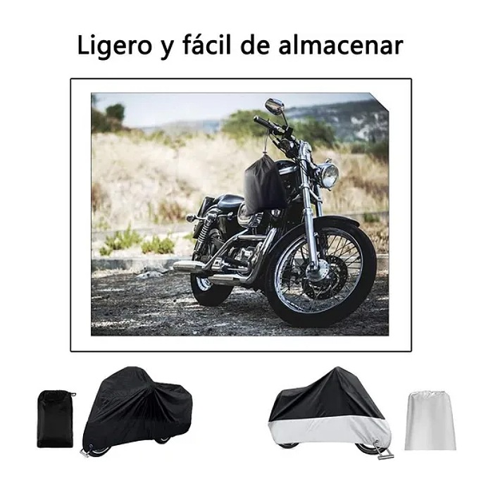 Bolsa Impermeable Para Moto/ Funda De Motocicleta Talla Xl