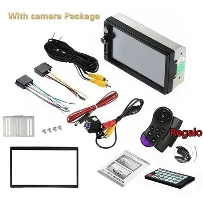 Estéreo Mirrorlink Pantalla Táctil 7 Pulgadas Hd Bluetooth
