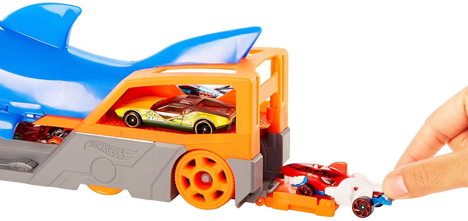 Hot Wheels  City Remolque Tiburon de Vehiculos