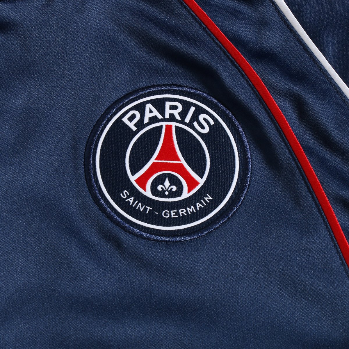 CHAMARRA JORDAN PARIS SAINT GERMAIN PARA MUJER AZUL CON ROJO (DC0449-410)