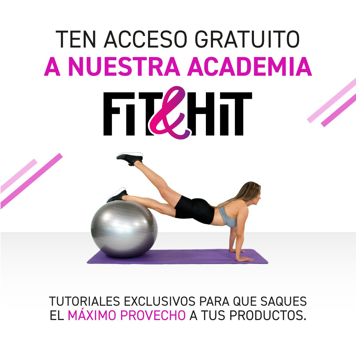 Pelota de Ejercicio 65 cm para Yoga, Pilates y Fitness color Plata.