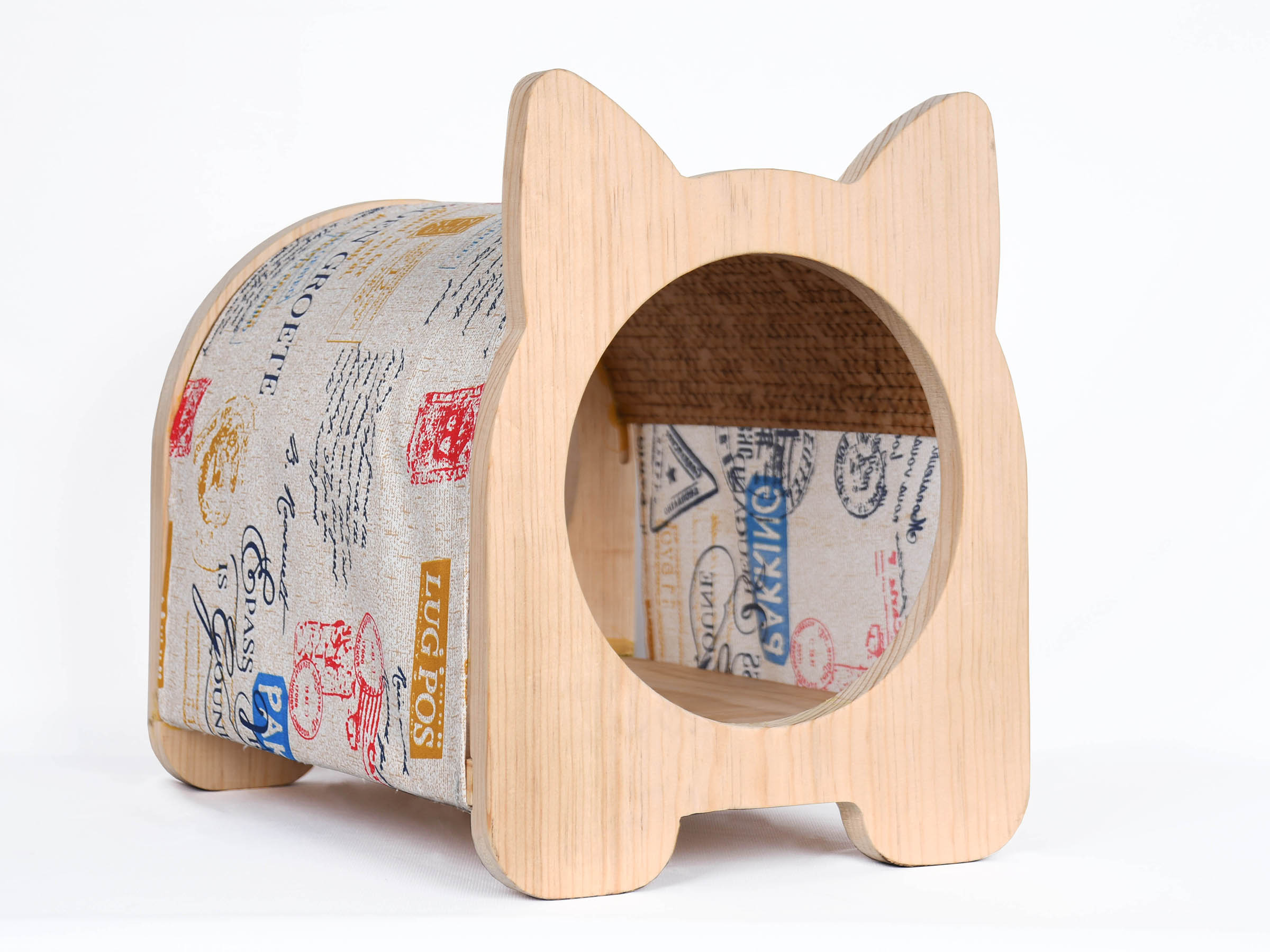 Casa para gato madera