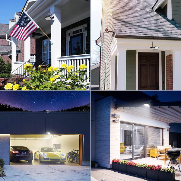 LAMPARA SOLAR 48 LEDS CON CABLE DE 3 METROS PANEL EXTERNO
