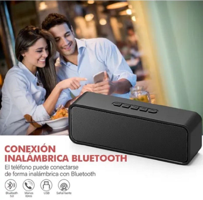 Bocina Bluetooth 5.0 Portátil Altavoces Portátiles Duales