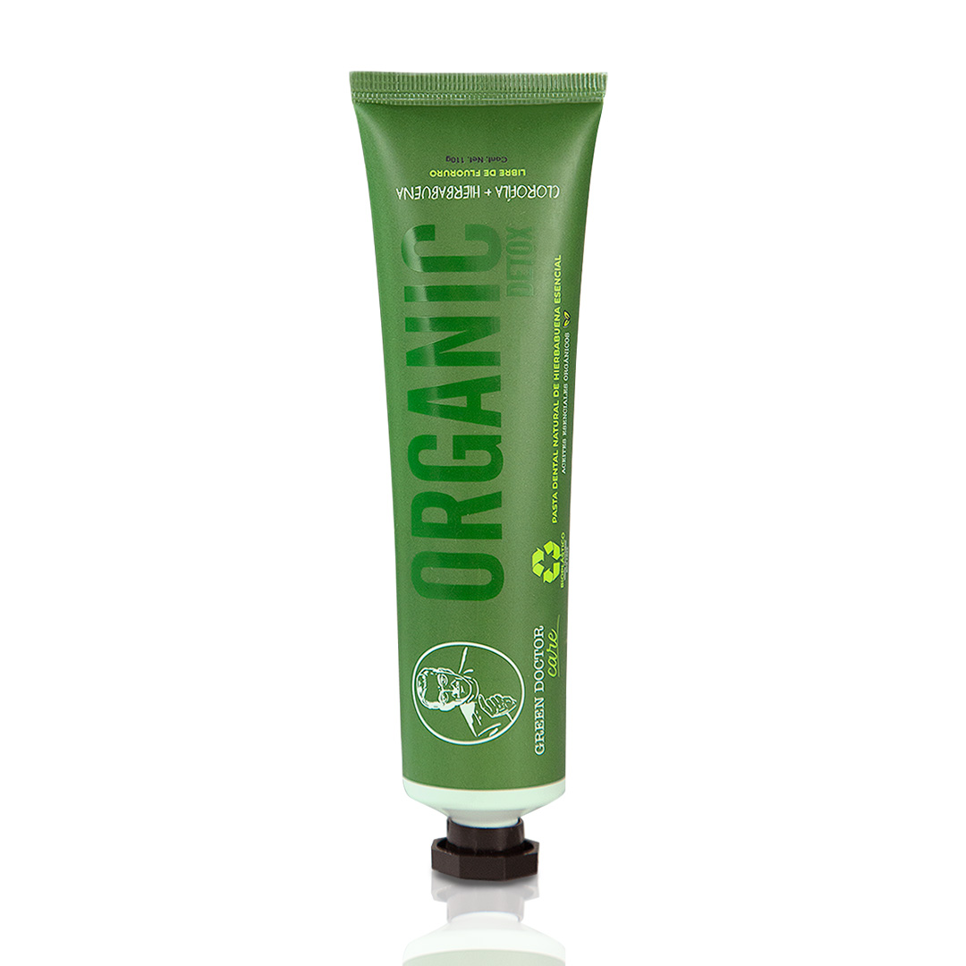 3 Pack- Pasta Dental- Organic Mix- Green Doctor- 110 cada una