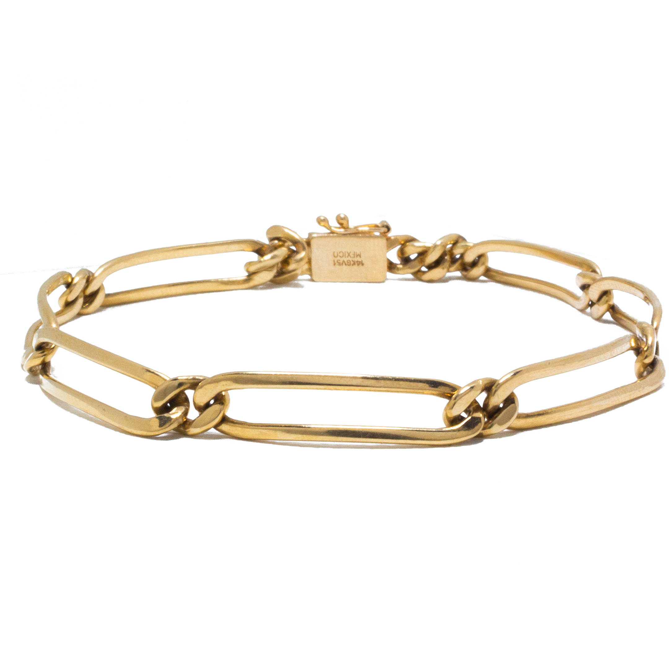 Pulso 1x1 Oro Italiano 14 Kilates.