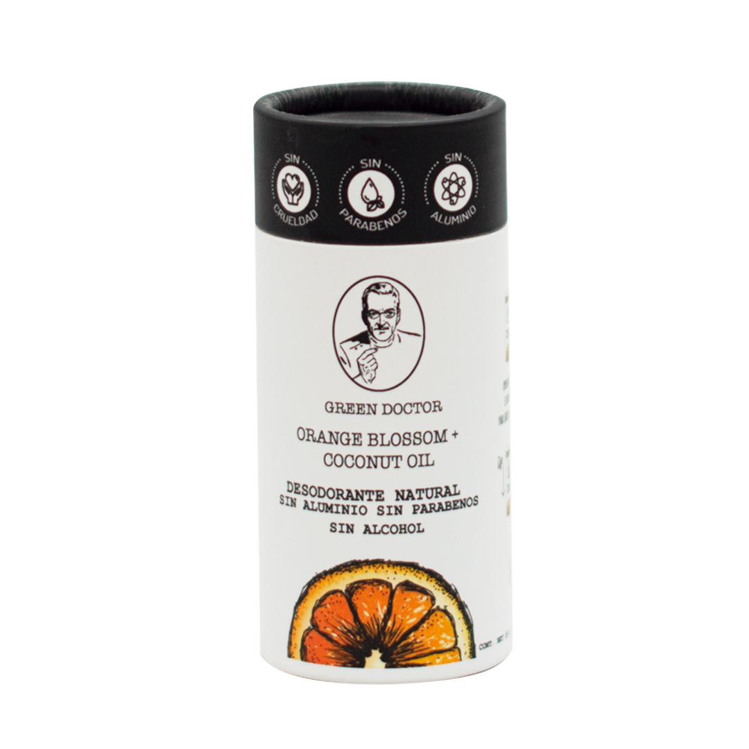 3 Pack- Desodorante Natural de Naranja- Green Doctor- 55g cada uno