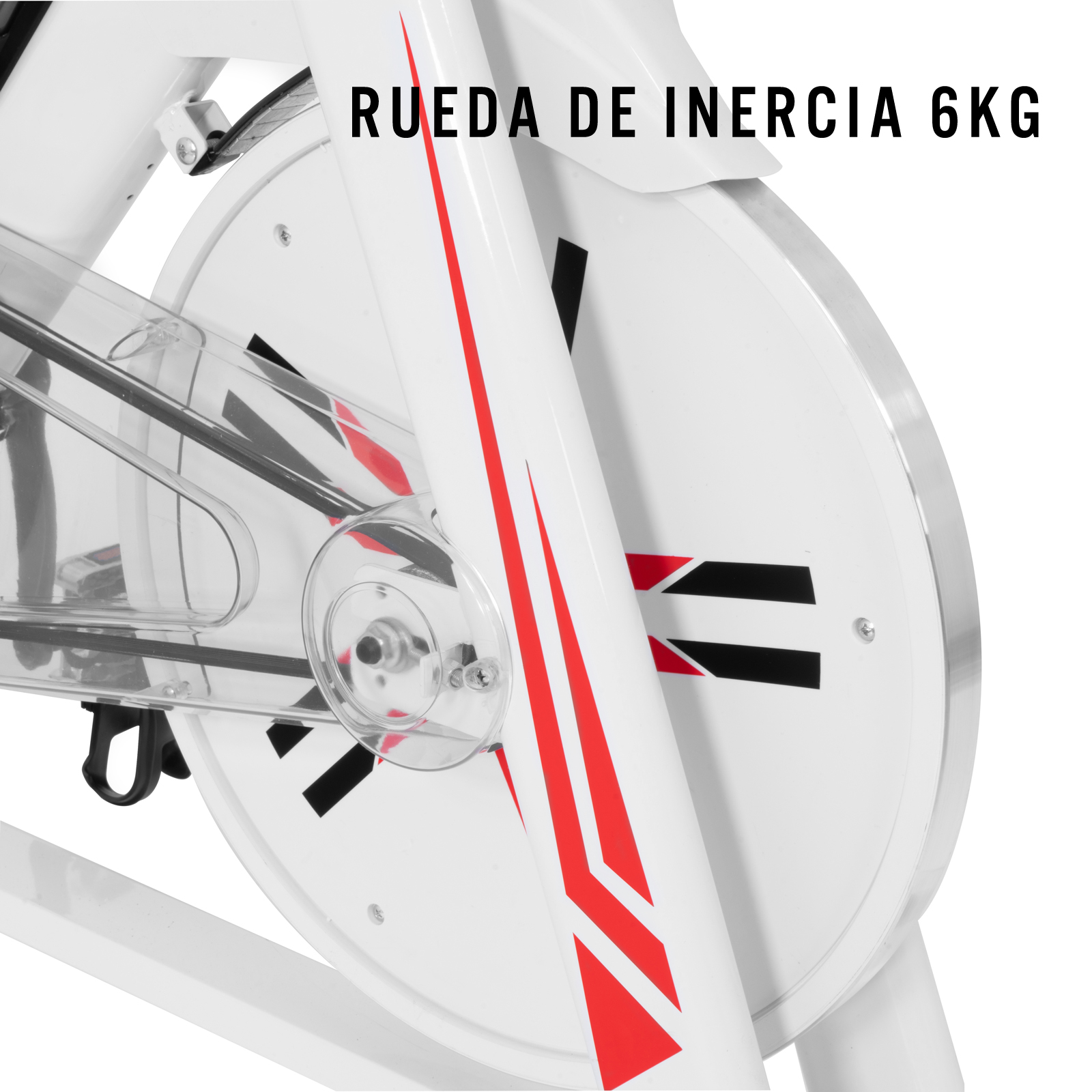 Bicicleta Fija Altera Spinning Magnetica Con Pedal SPD Fitness Inercia 6kg