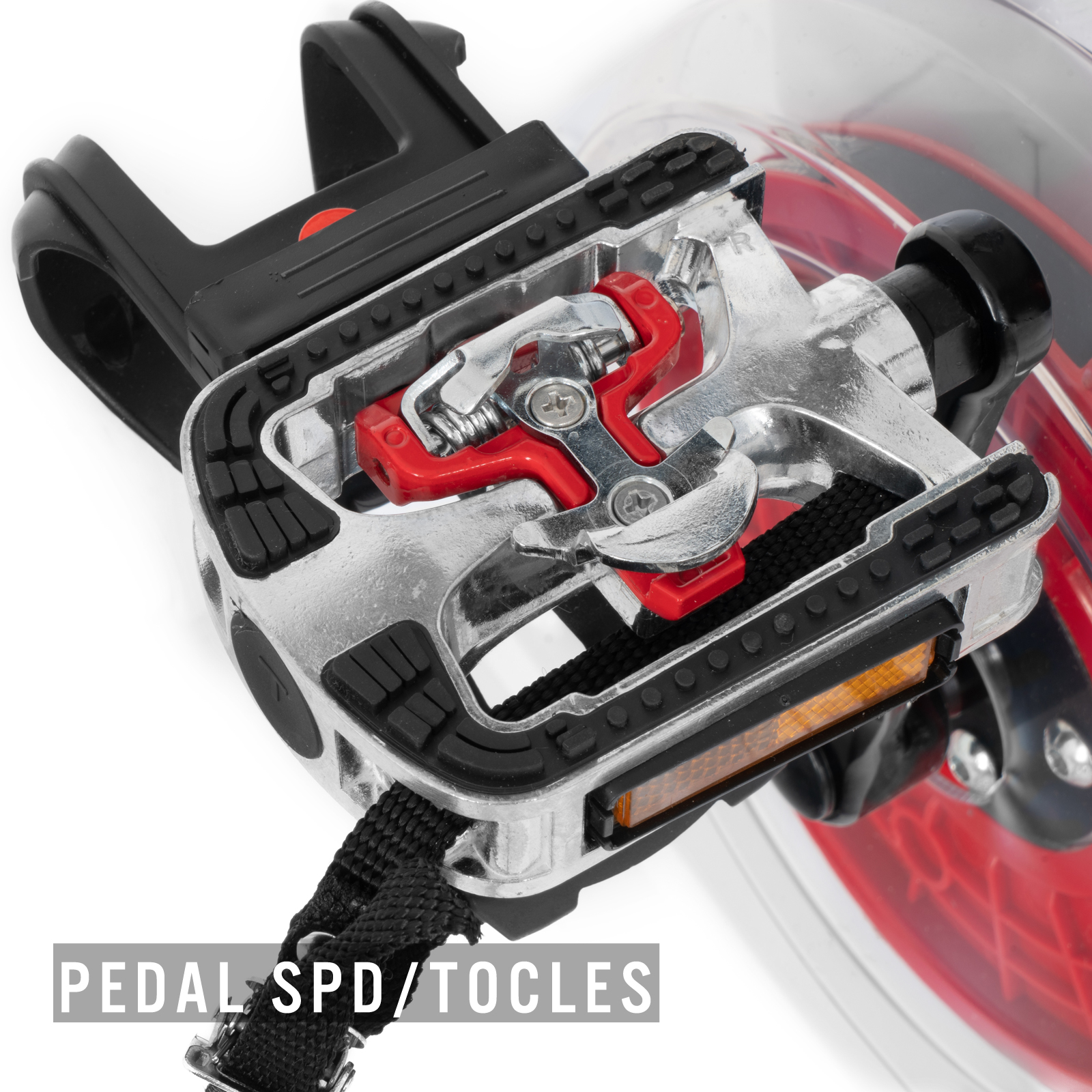 Bicicleta Fija Altera Spinning Magnetica Con Pedal SPD Fitness Inercia 6kg