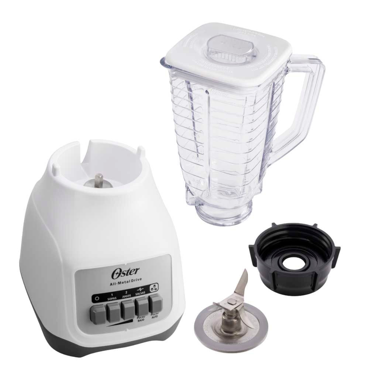 LICUADORA OSTER BLSTKAP-WPB VASO DE PLASTICO BLANCO ALBY2*