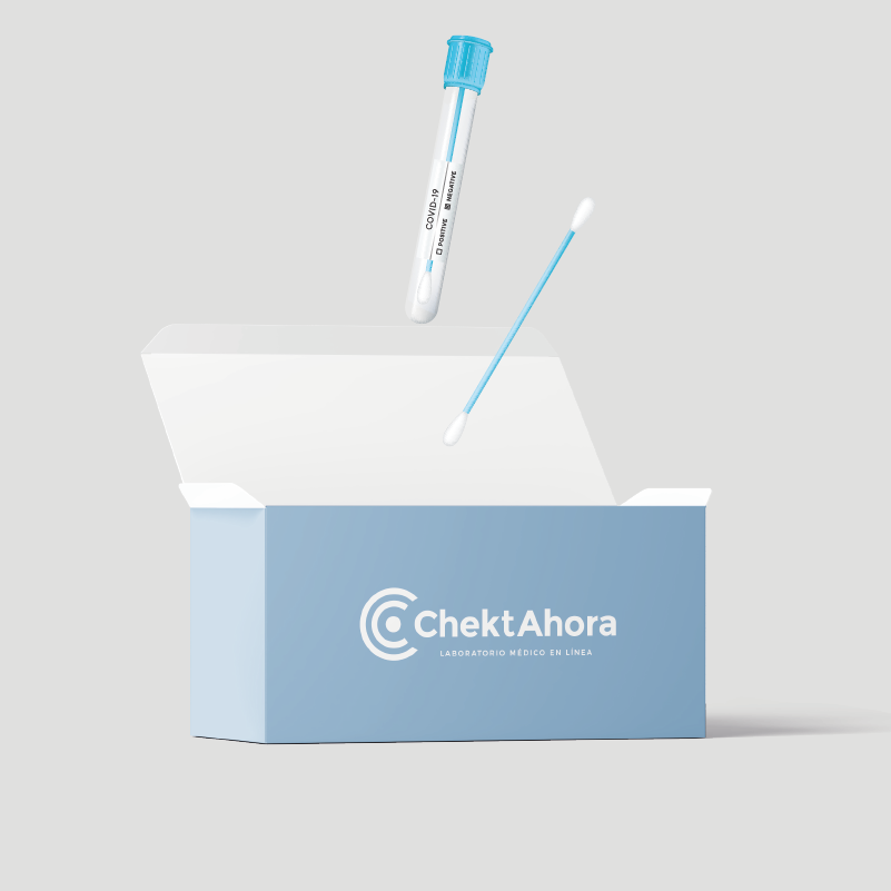 10 PRUEBAS DE COVID PCR E INFLUENZA A DOMICILIO