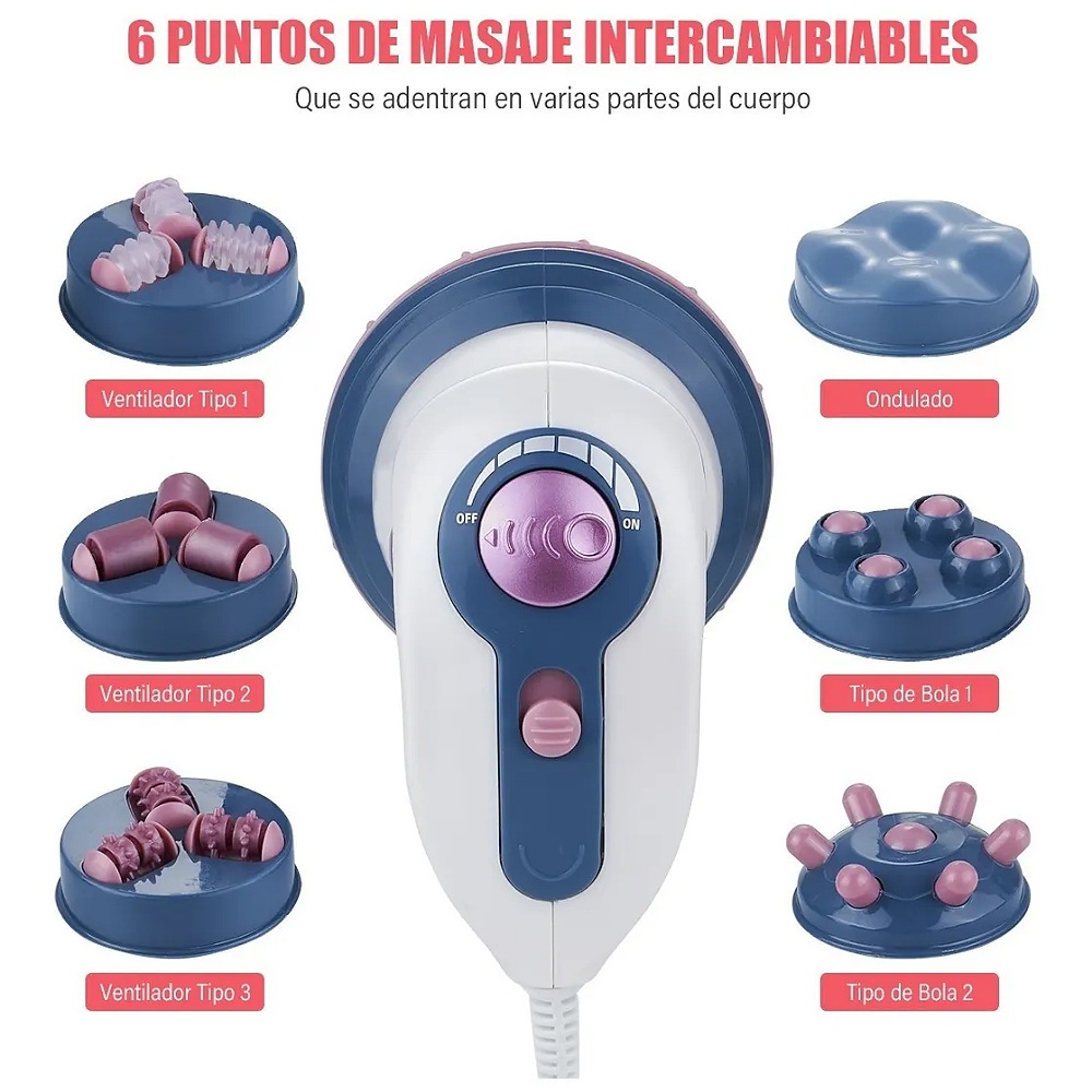 Masajeador Eléctrico Infrarrojo Para Grasa Multifuncional