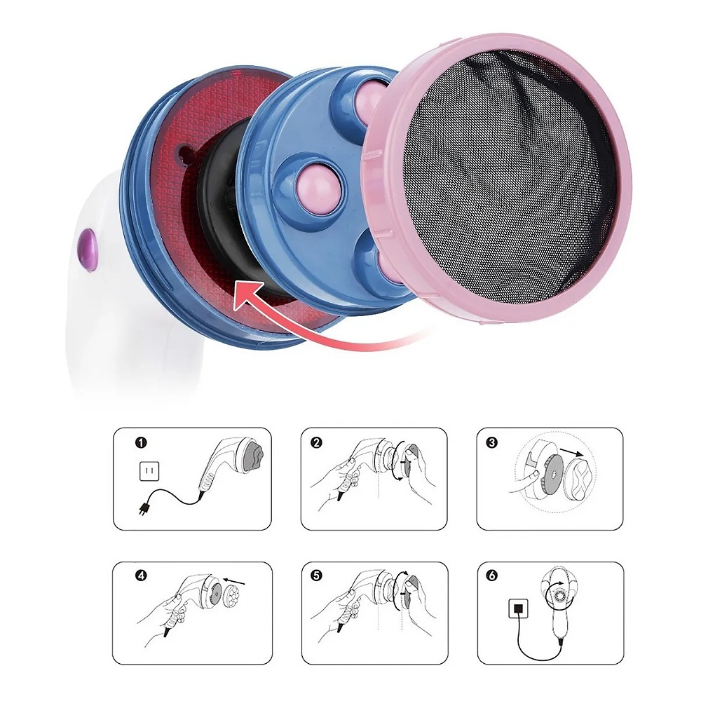 Masajeador Eléctrico Infrarrojo Para Grasa Multifuncional