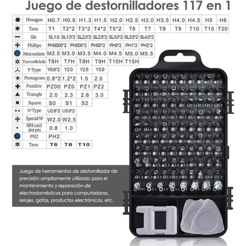 Torx Key Mini Llave, T6 Torx y T8H Destornillador Torx de Seguridad para  Herramienta de Reparación de Controlador Xbox One