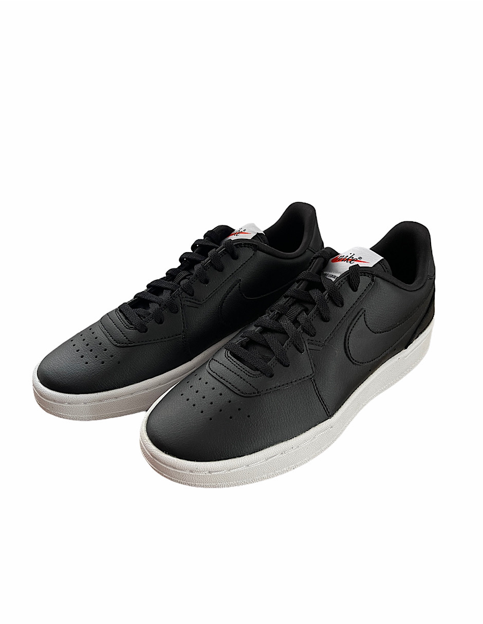 TENIS NIKE COURT BLANC W negro suela blanca