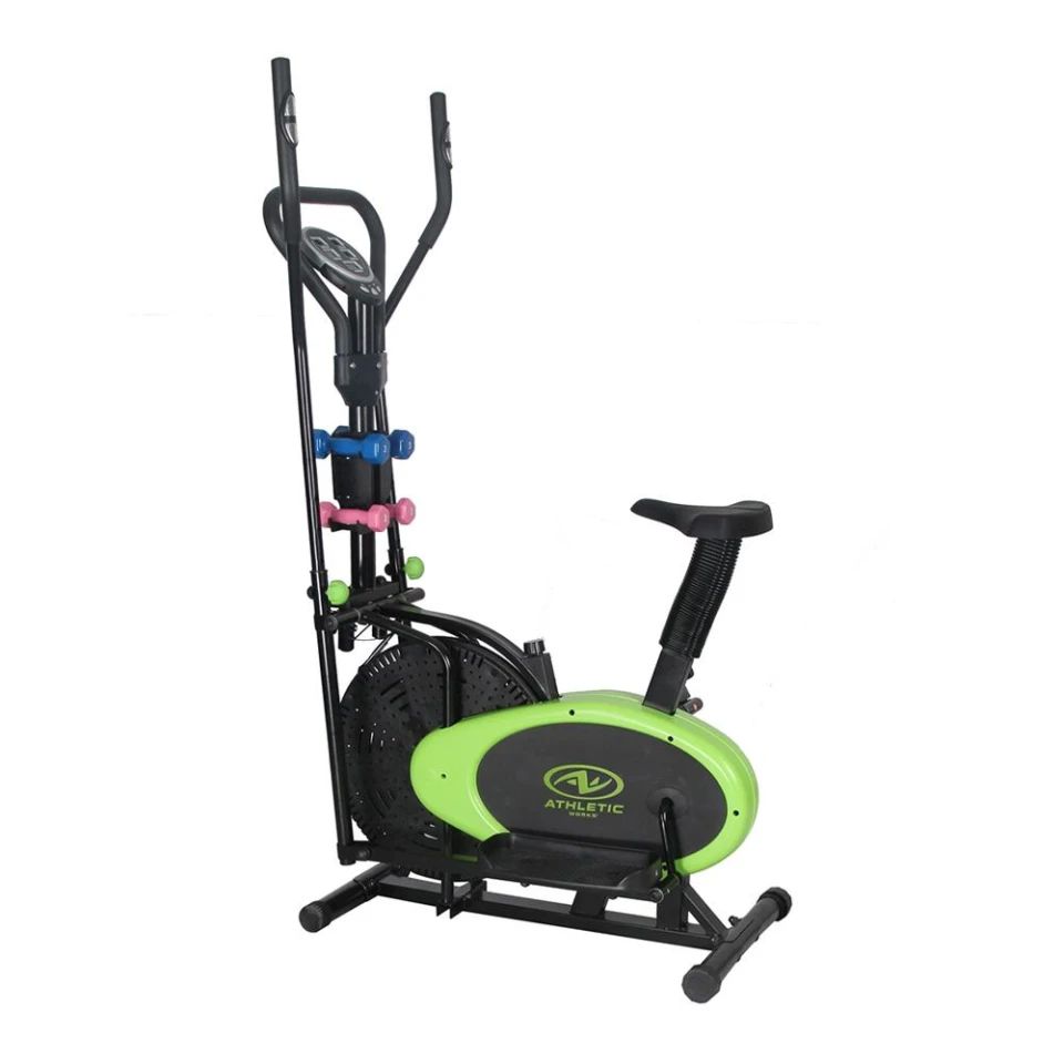 Elíptica Multifuncional Athletic Works YK-B16G Verde