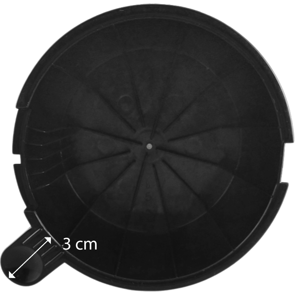 H + R Porta Filtro Para Cafetera Hamilton Beach Coffeemaker color Negro