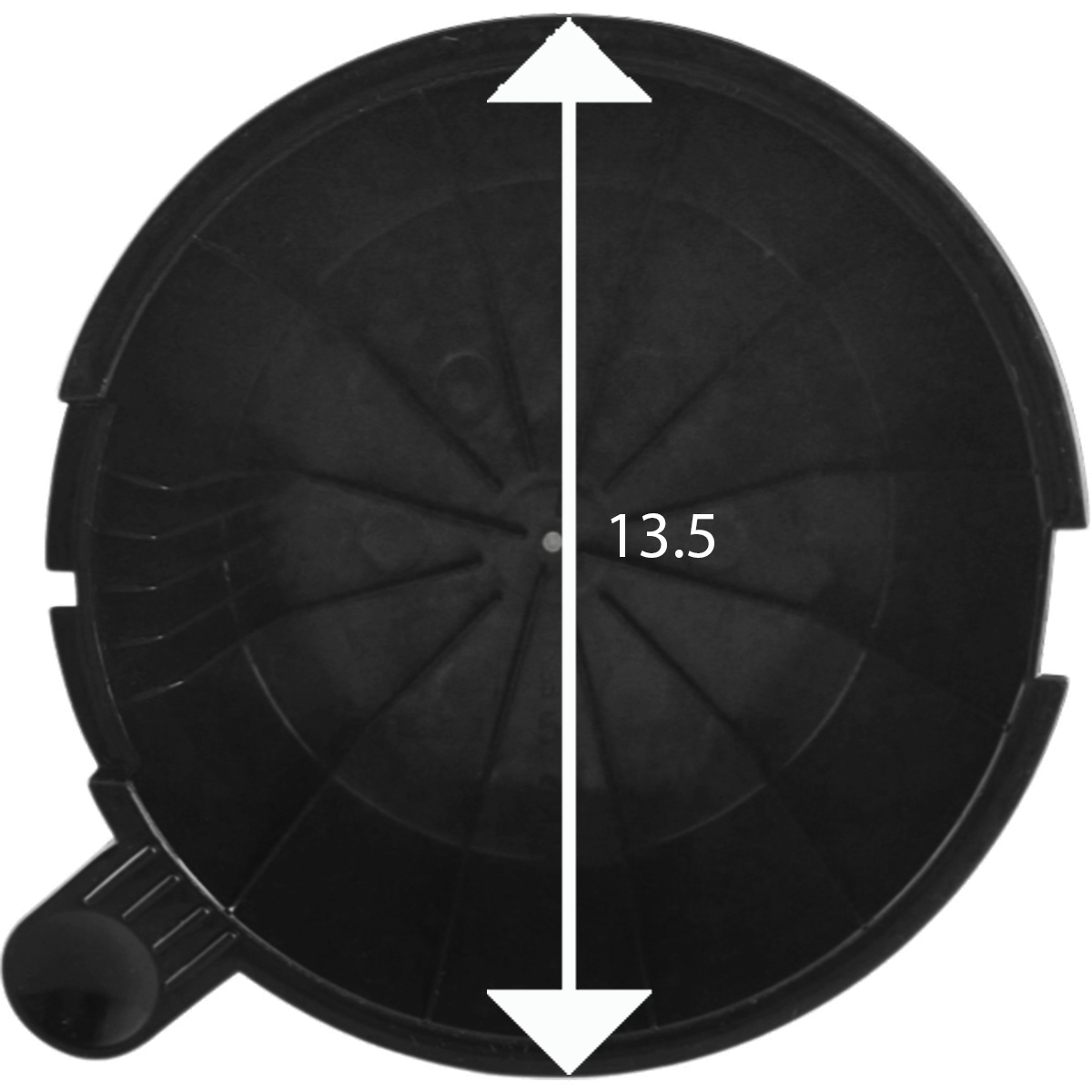 H + R Porta Filtro Para Cafetera Hamilton Beach Coffeemaker color Negro