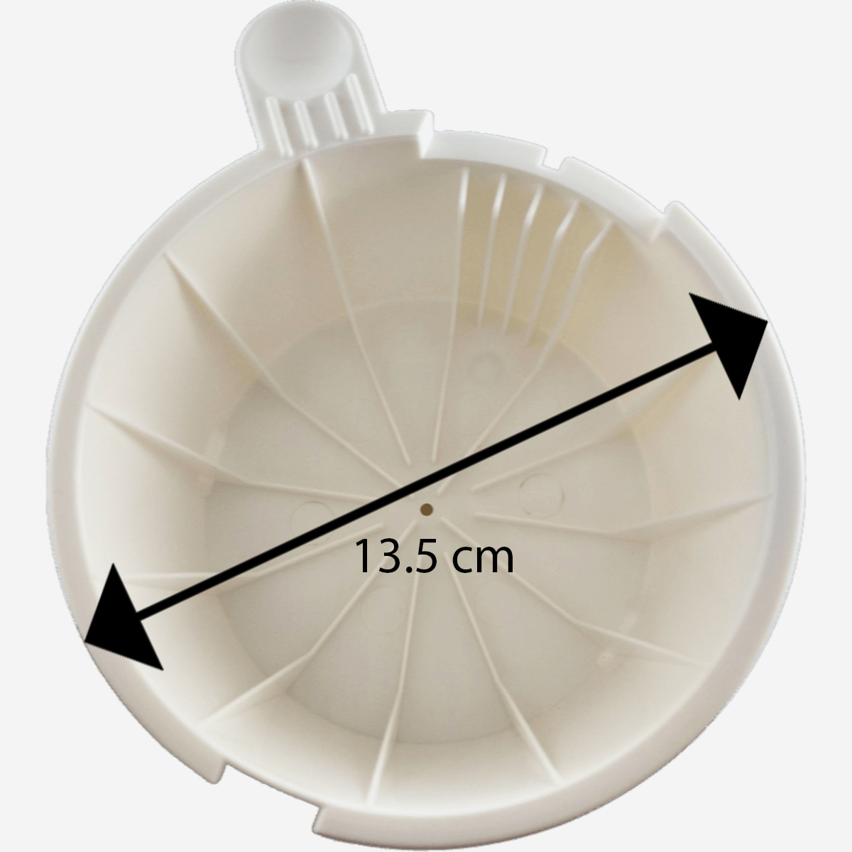 H + R Porta Filtro Para Cafetera Hamilton Beach Coffeemaker color Blanco 