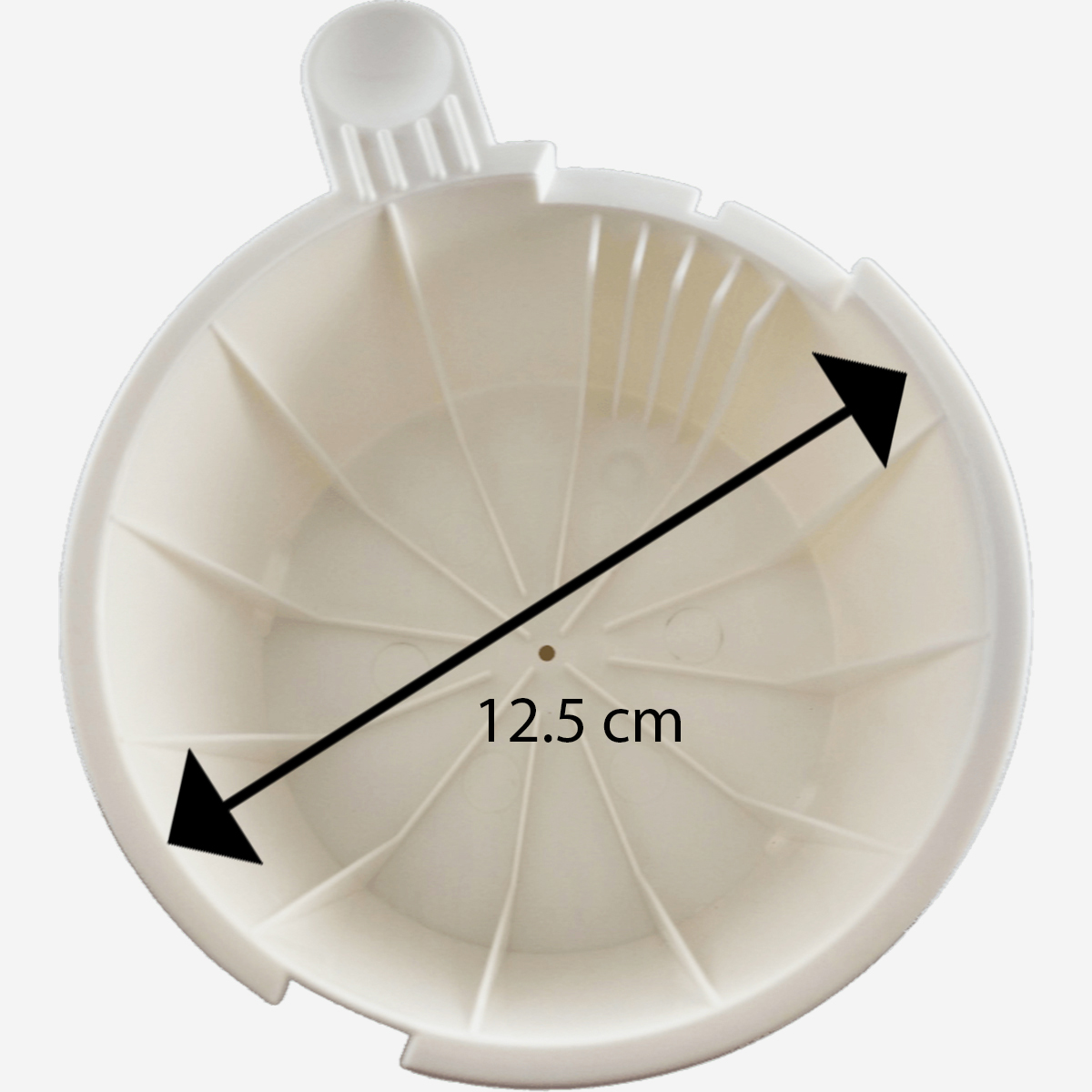 H + R Porta Filtro Para Cafetera Hamilton Beach Coffeemaker color Blanco 