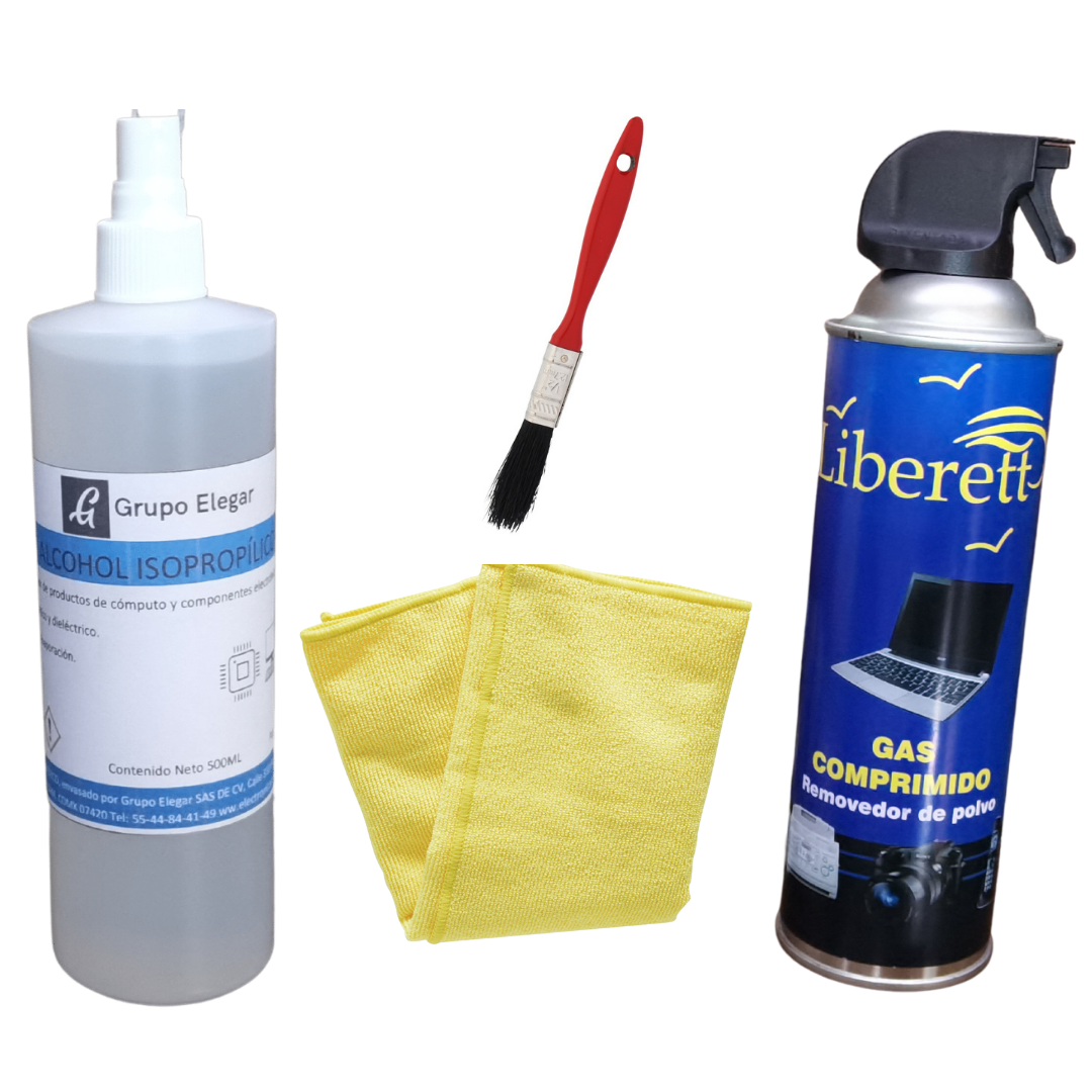Kit De Limpieza Para Equipos Y Componentes Electrónicos