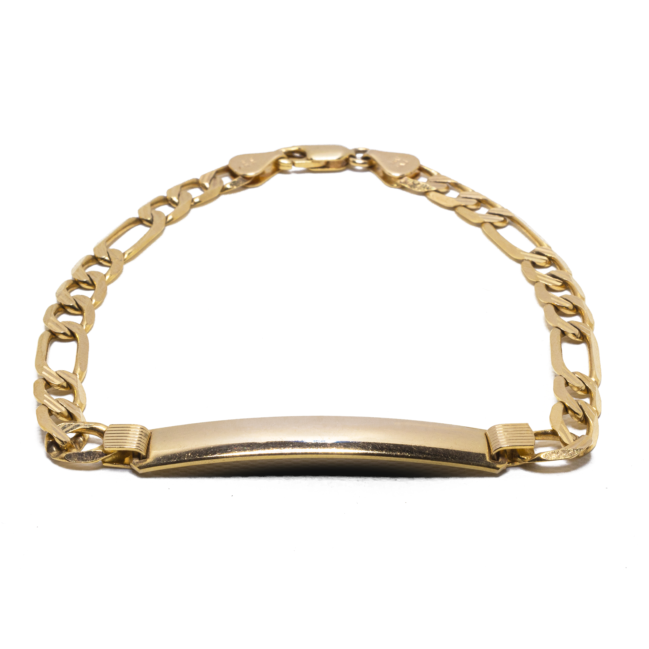 Esclava 3x1 Oro Italiano 14 Kilates.