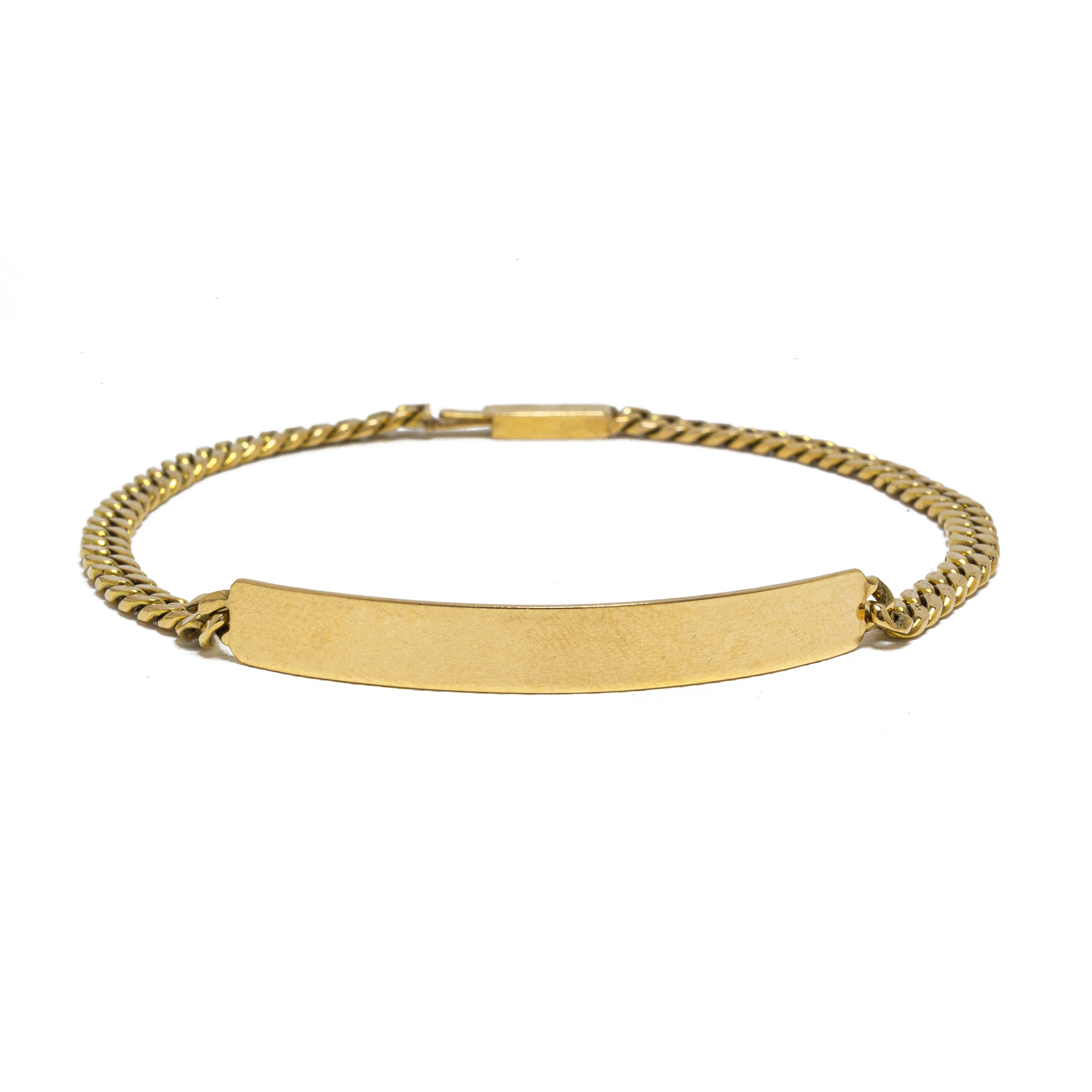 Esclava Tejido Cubano Oro 14 Kilates. Favorito