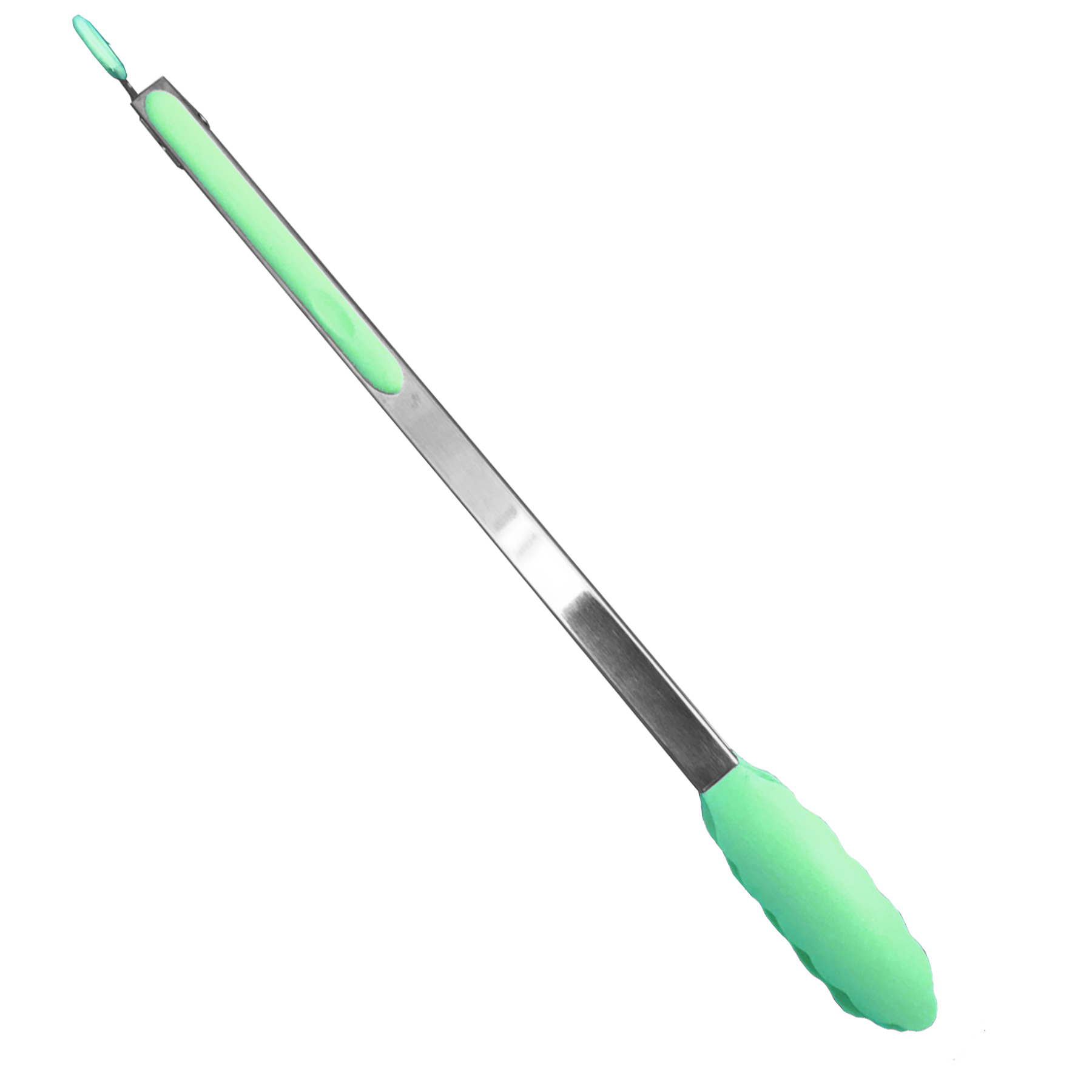 Aleissi Pinzas Acero Silicon Para Parrilla Horno Pan 35cm Menta