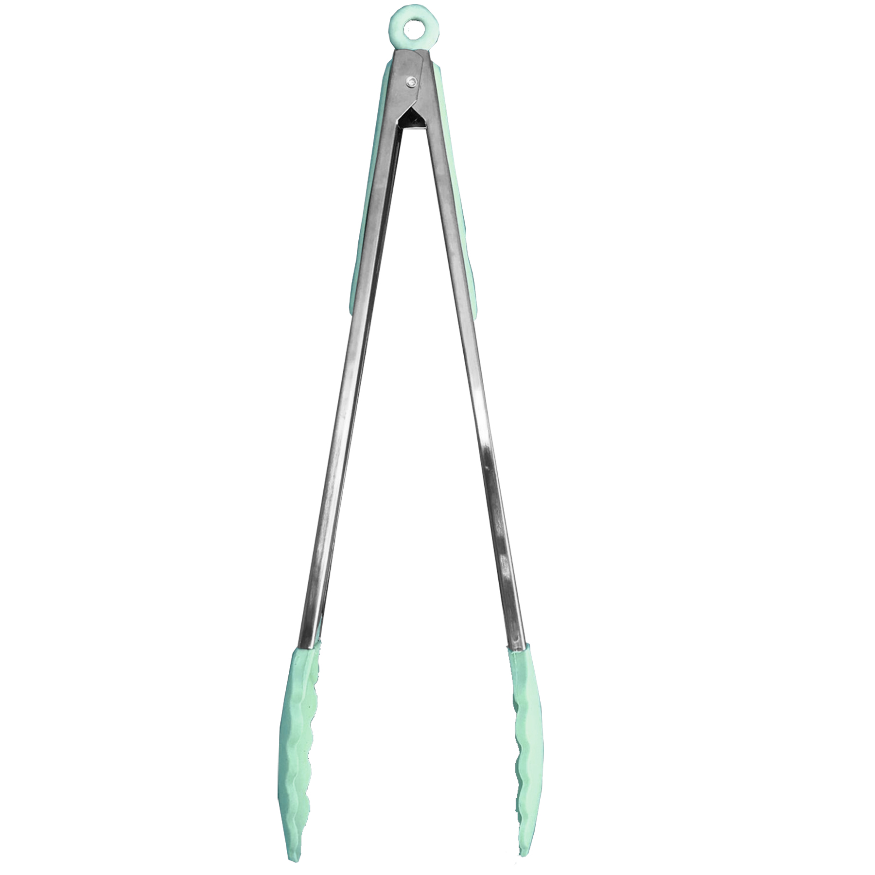 Aleissi Pinzas Acero Silicon Para Parrilla Horno Pan 35cm Menta