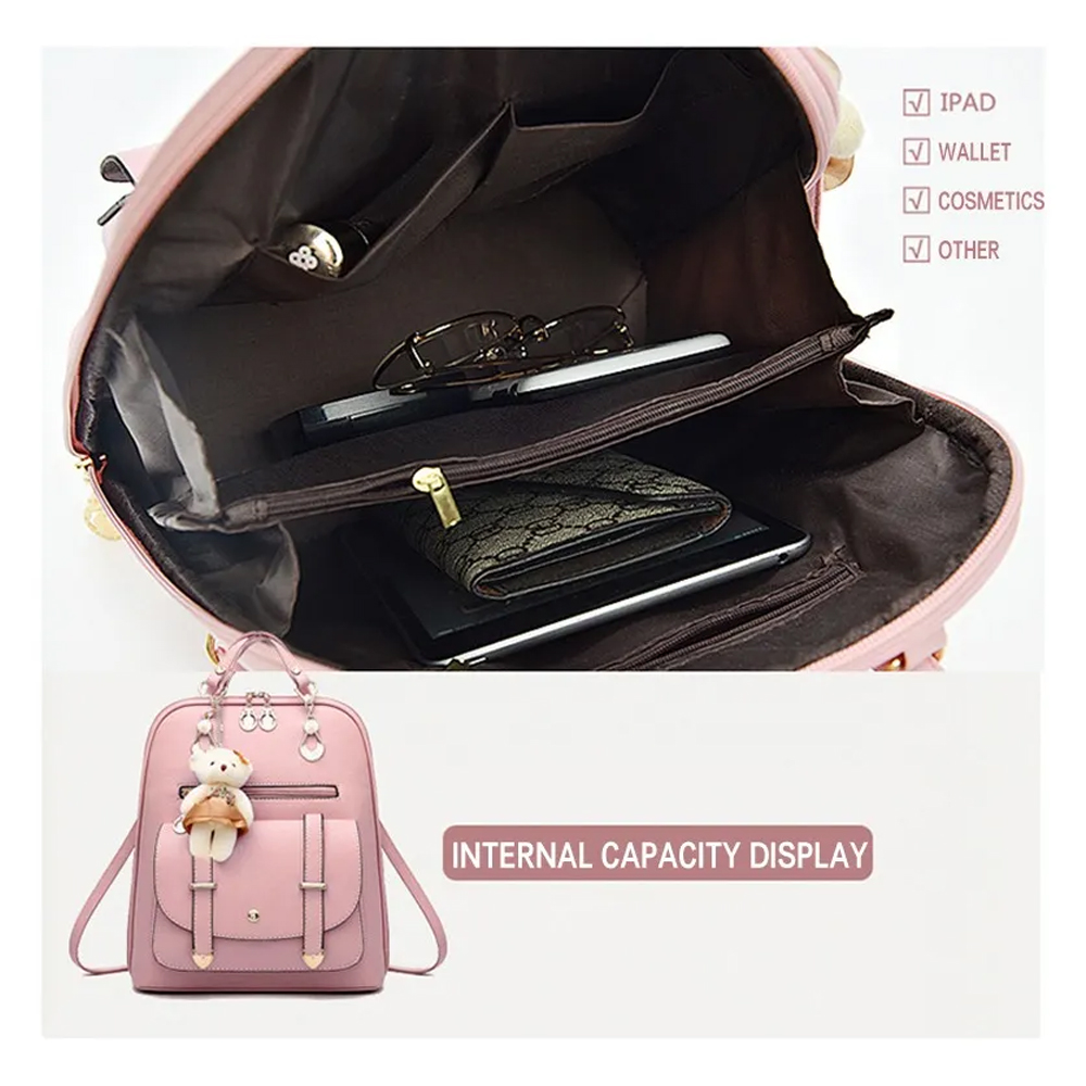 Estilo Coreano Casual Mochila Para Las Mujeres