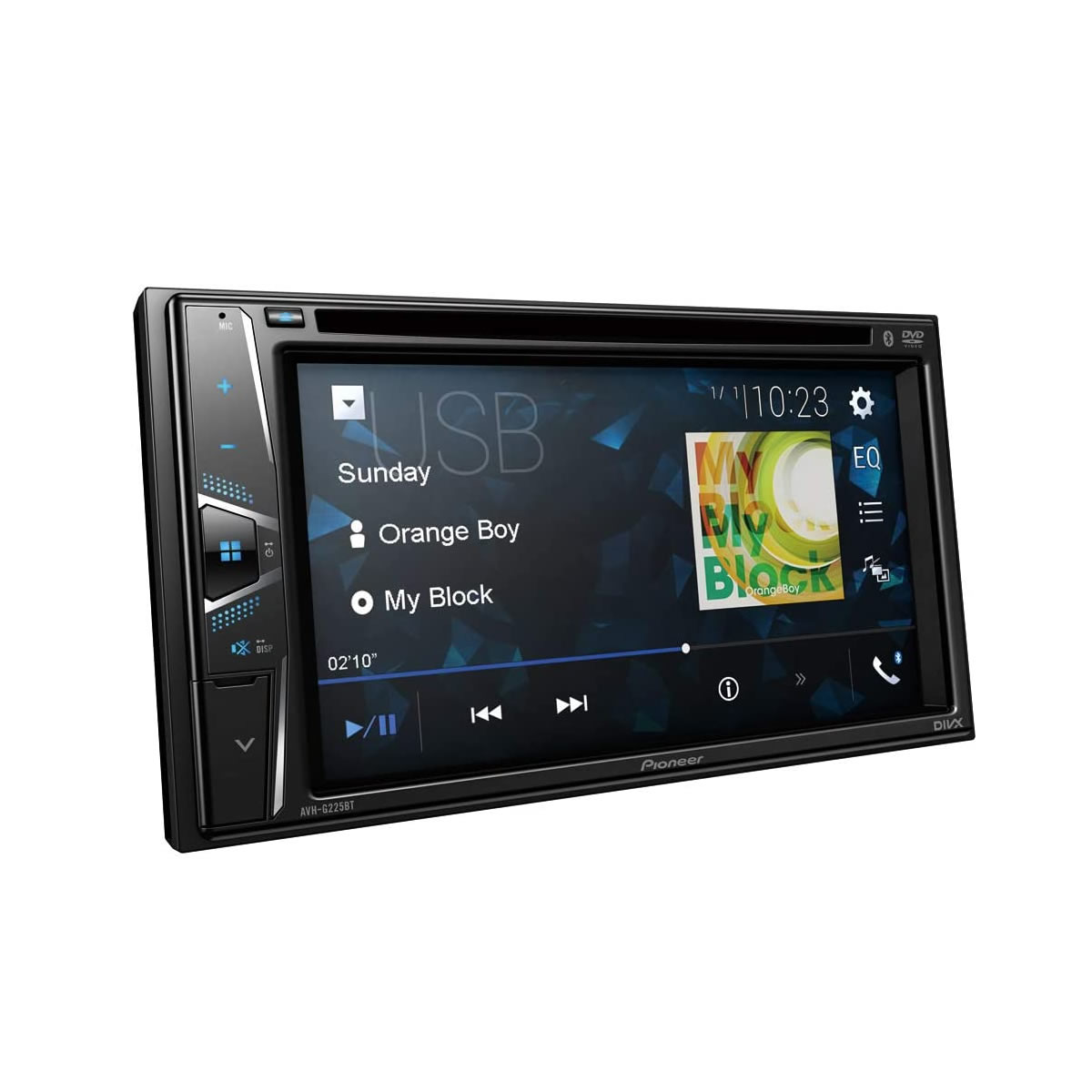 Autoestéreo Pioneer AVH-G225BT Pantalla 6.2 Pulgadas - Negro