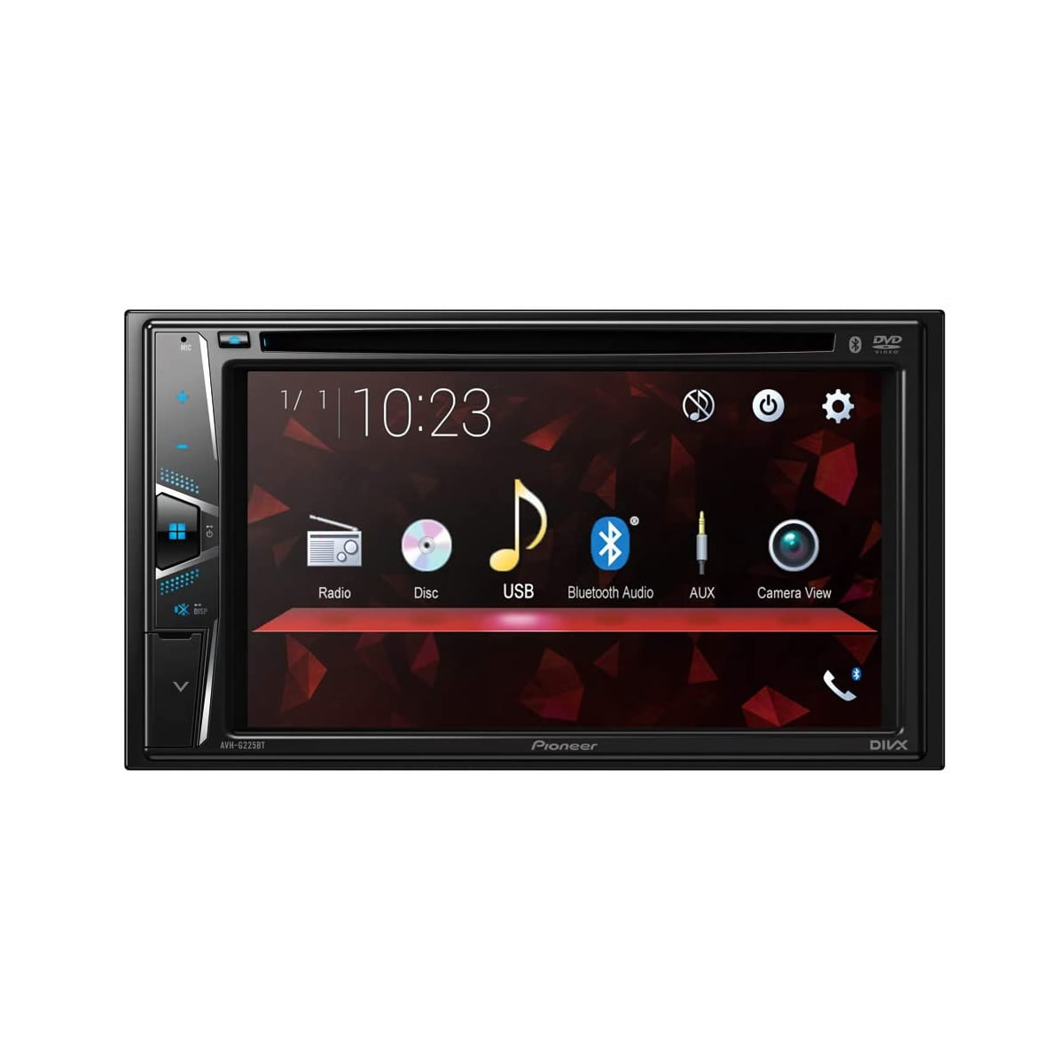 Autoestéreo Pioneer AVH-G225BT Pantalla 6.2 Pulgadas - Negro