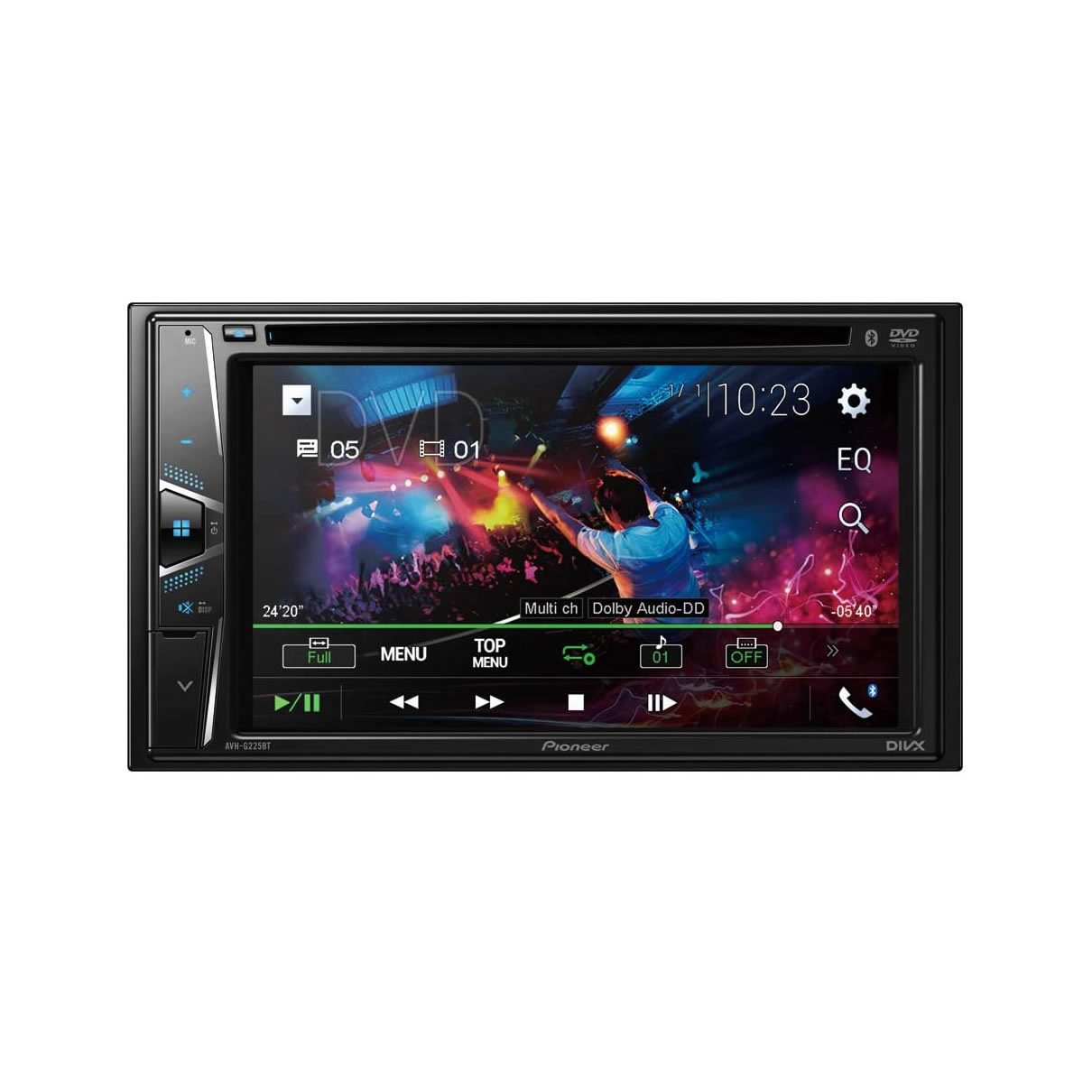 Autoestéreo Pioneer AVH-G225BT Pantalla 6.2 Pulgadas - Negro