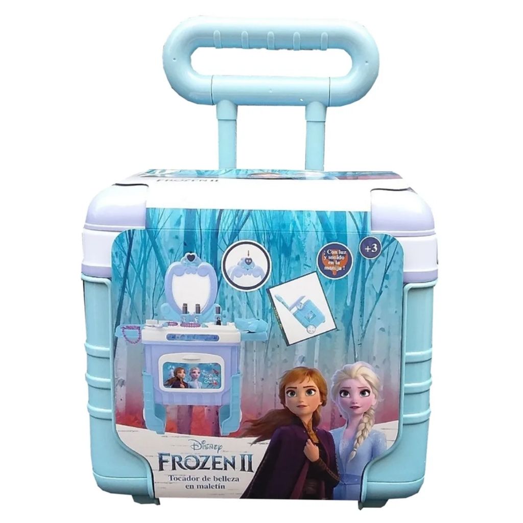 MALETIN GRANDE TOCADOR DE BELLEZA FROZEN II DISNEY
