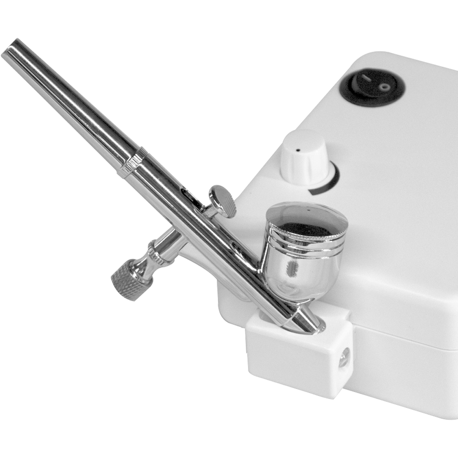 Aerografo Doble Mini Compresor Aire 30 PSI Kit Multiusos Incluye Accesorios