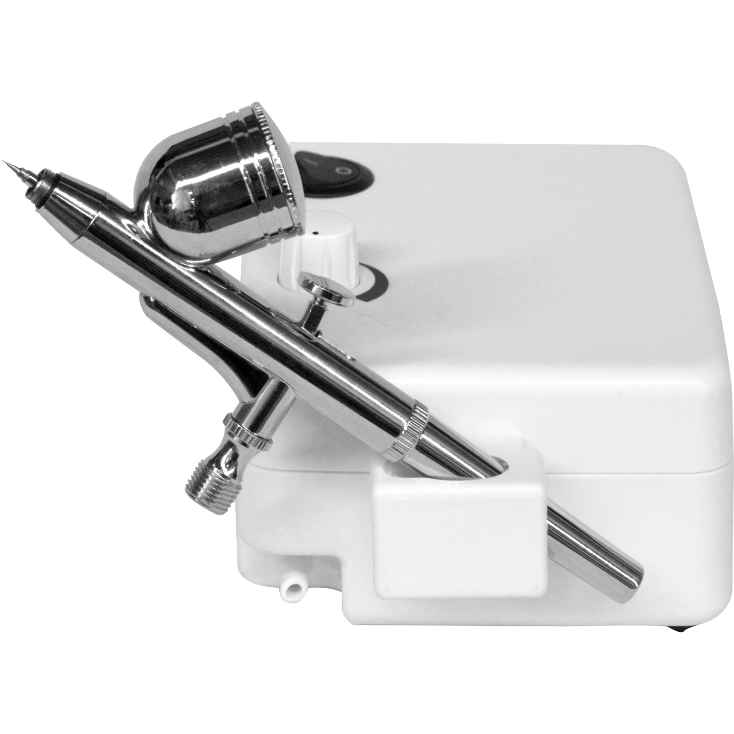 Aerografo Doble Mini Compresor Aire 30 PSI Kit Multiusos Incluye Accesorios