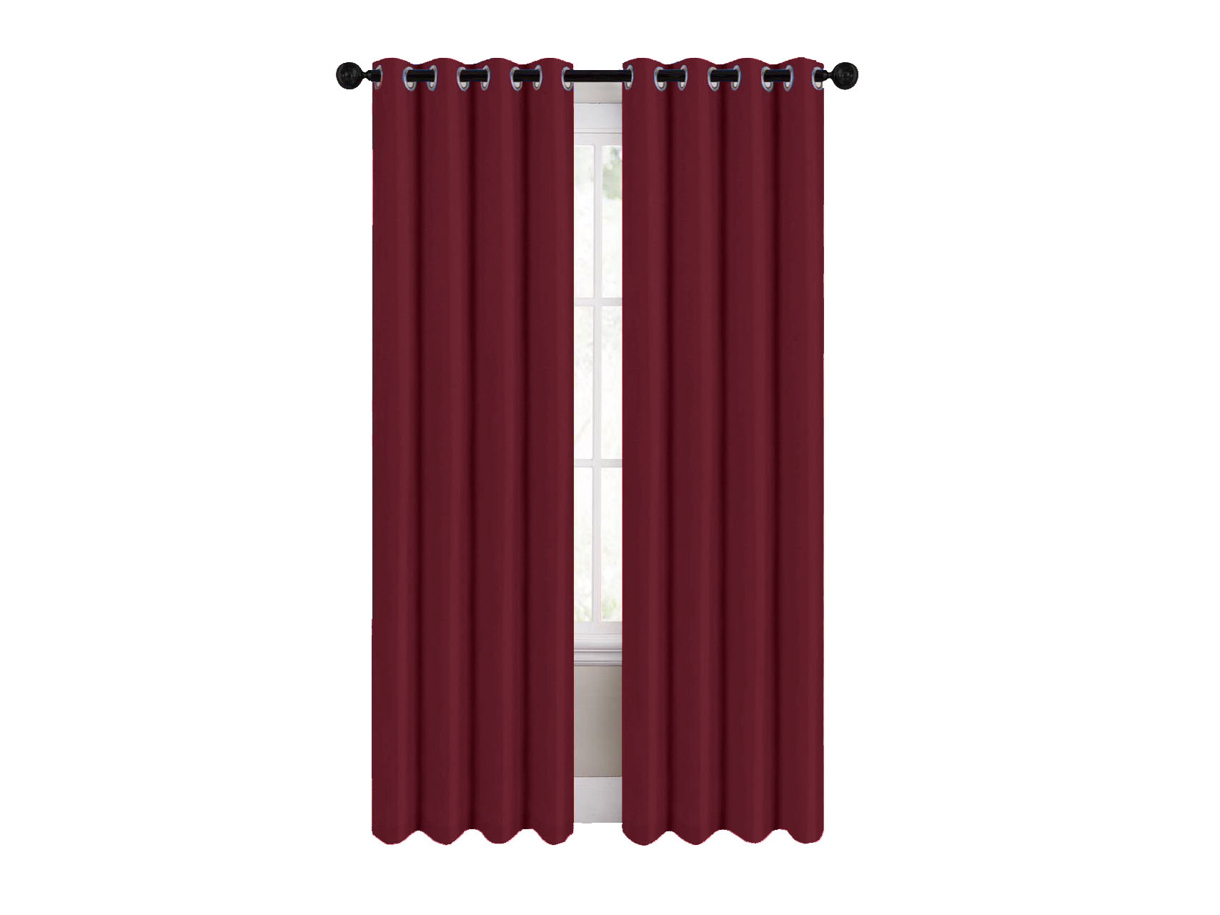 Cortina Blackout 264cm ancho x 213cm largo en 2 paneles